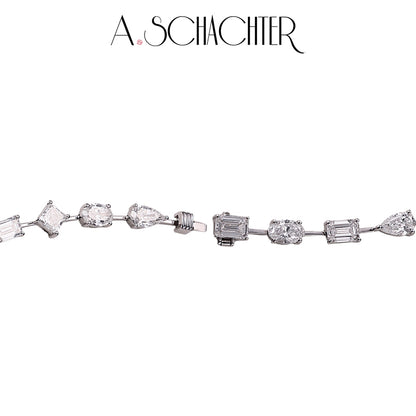 The Constella Diamond Harmony Bracelet (17 Stones. 8.624 ct. Mix)