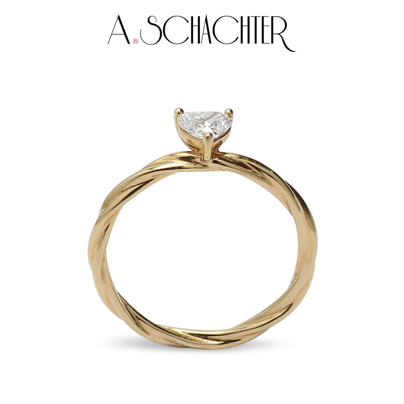 JZA1N0067 Birne (0,3 ct. Birnenschliff)