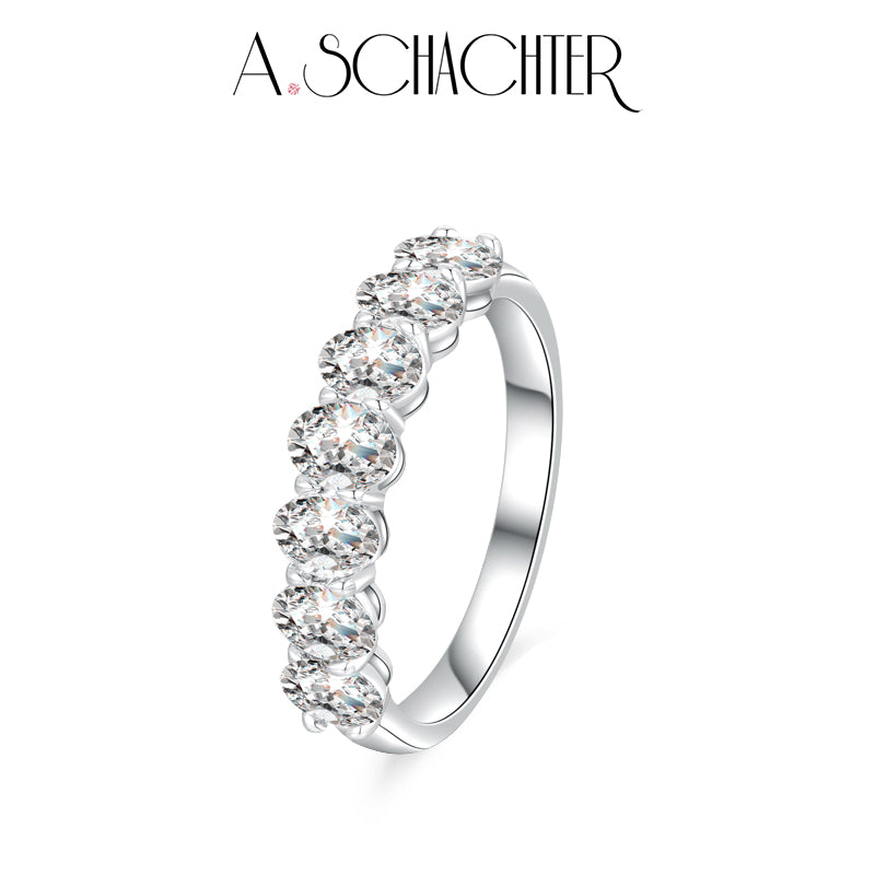Aurora Oval Band (0,2 ct * 7. Ovalschliff)