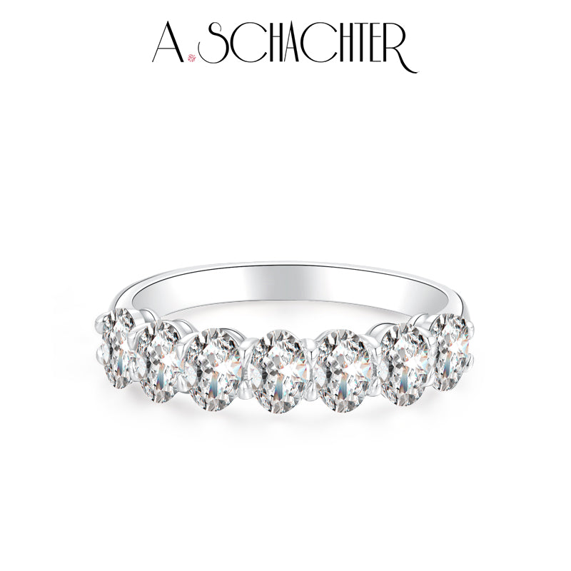 Aurora Oval Band (0,2 ct * 7. Ovalschliff)