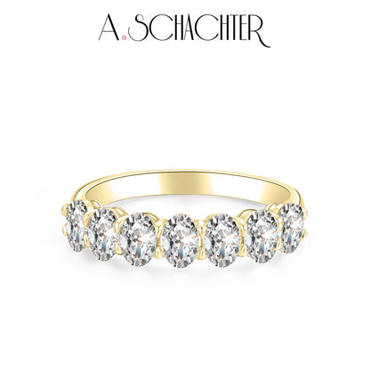 Aurora Oval Band (0,2 ct * 7. Ovalschliff)